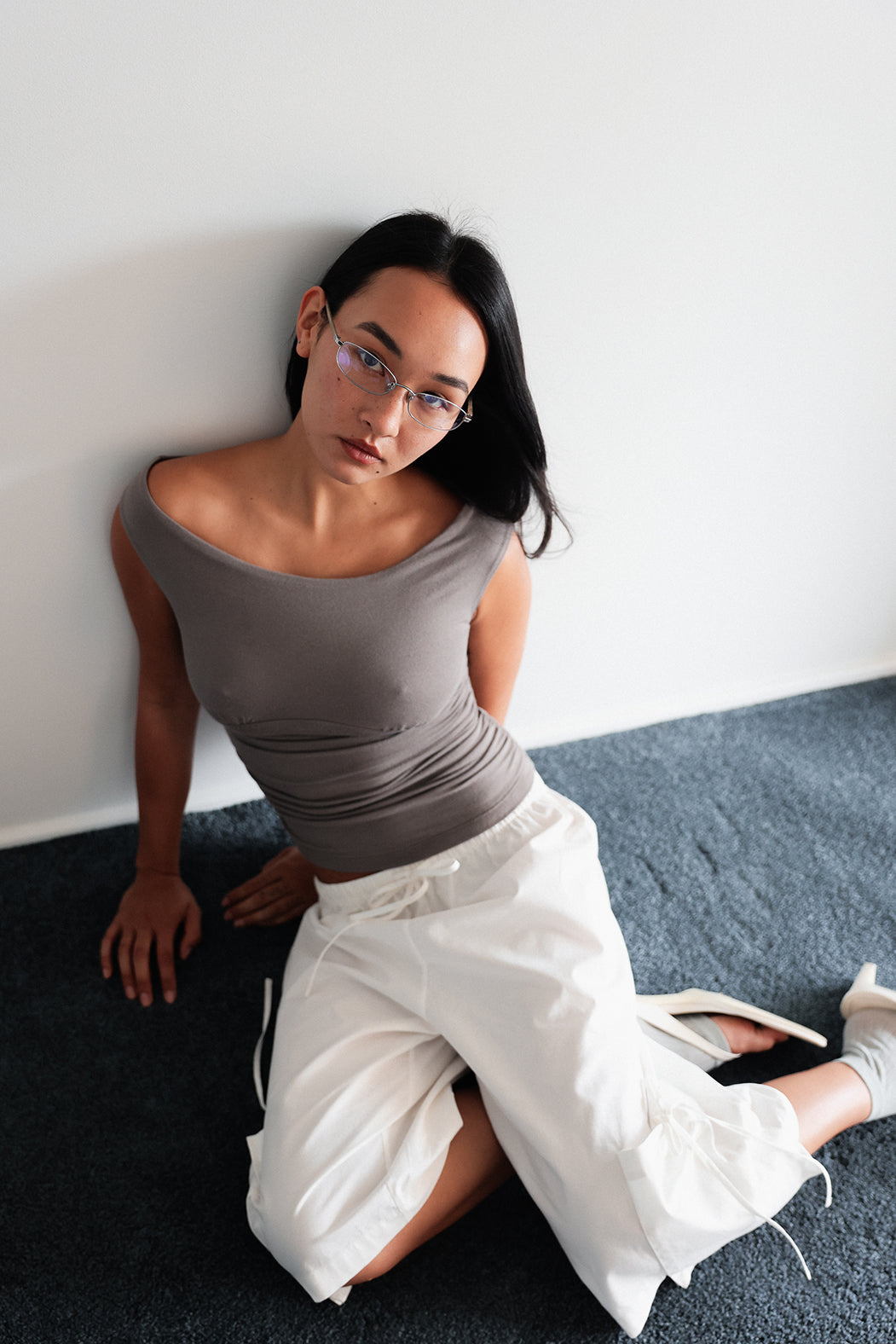 Jayde Bermuda Short in White