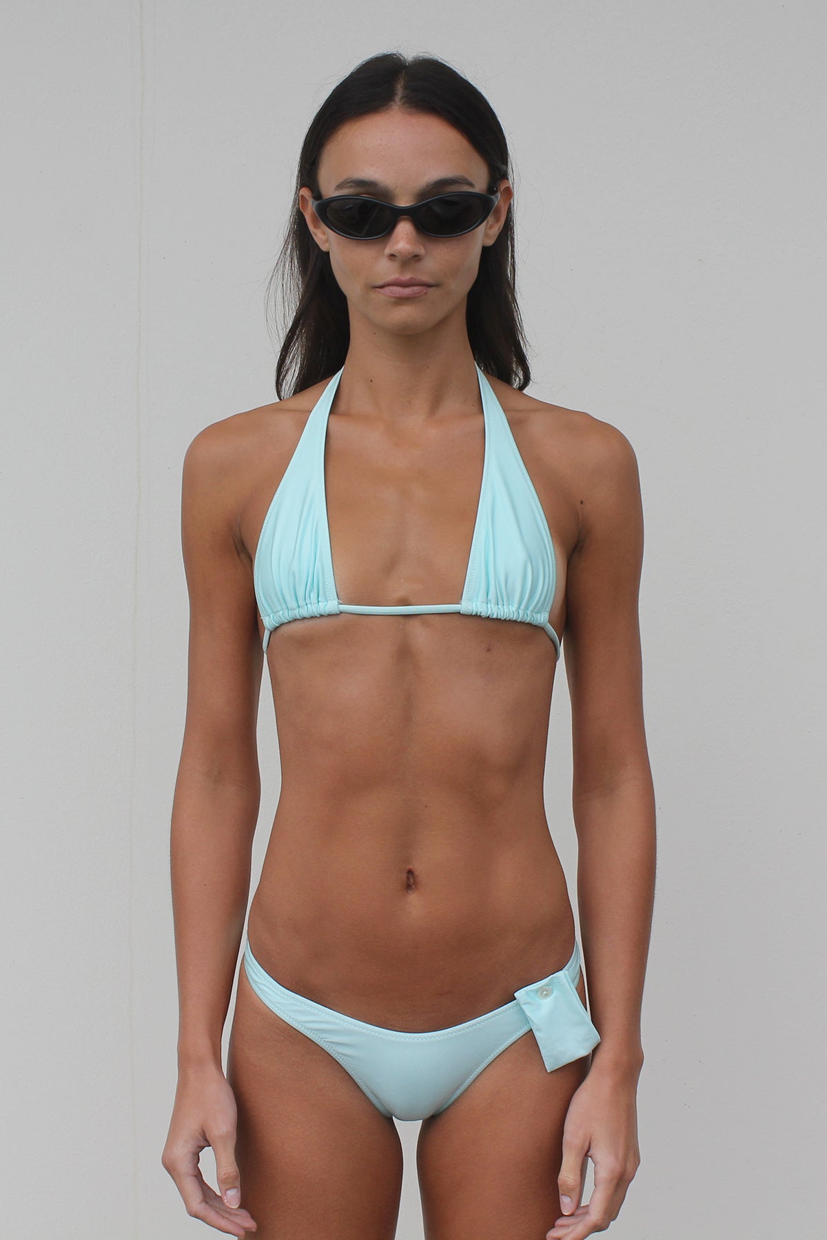 Meg Top Aqua