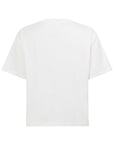 cmnty grdn mandarin tee 100% organic cotton natural white